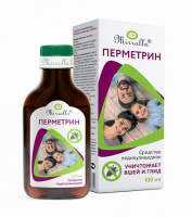 Педикулицидное средство Мирролла перметрин ''Фора+'' 100мл