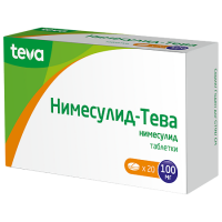 Нимесулид-Тева таб. 100мг N20