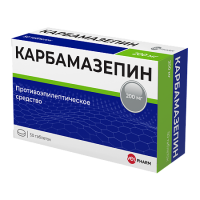 КАРБАМАЗЕПИН таб 200мг N50  Велфарм
