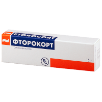 Фторокорт мазь д/нар.прим.туб. 0,1% 15г