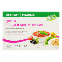 Леовит средиземноморская диета д/снижения веса 708г
