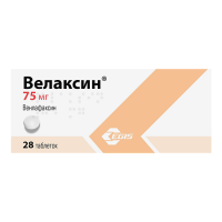 Велаксин таб. 75мг N28
