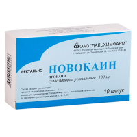 Новокаин супп рект 100 мг х10