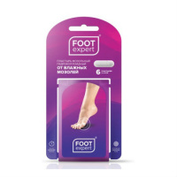 ПЛАСТЫРЬ FOOT EXPERT Гидрокол/влаж 2,0х6,0 №6