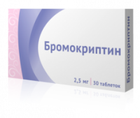 Бромокриптин таб. 2,5мг N30