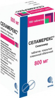 СЕЛАМЕРЕКС таб 800мг N180