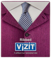 ПРЕЗЕРВАТИВЫ ВИЗИТ OVERTURE Ribbed N3