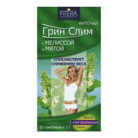 ФИТОЧАЙ ГРИН-СЛИМ ТИ МЯТА/МЕЛЛИСА 2,0 N30 ПАК