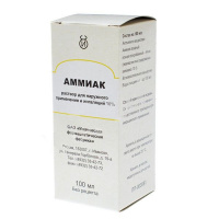 АММИАК 10% 100МЛ ФЛАК ПОЛИМЕР Р-Р Д/НАРУЖ/ИНГАЛ/ИНД/УП/ИФФ