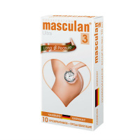 Презервативы Маскулан/Masculan 3 ультра лонг плесуре продлевающие колечки и пупы