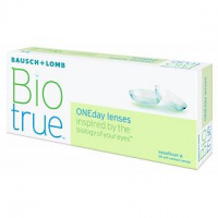 BAUSCH&LOMB BIOTRUE ONEDAY ОДНОДНЕВНЫЕ КОНТАКТНЫЕ ЛИНЗЫ /-7,00/ N30