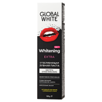 GLOBAL WHITE ЗУБНАЯ ПАСТА ОТБЕЛИВАЮЩАЯ EXTRA WHITENING 100,0