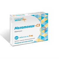 Мелатонин-СЗ таб. п.п.о. 3мг N60