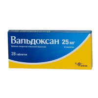 Вальдоксан таб. п/п/о 25мг №28