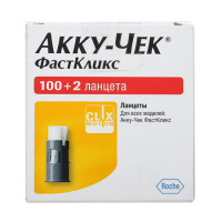 ЛАНЦЕТЫ АККУ-ЧЕК Фасткликс N102
