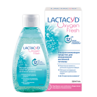 LACTACYD OXYGEN ГЕЛЬ ДЛЯ ИНТИМНОЙ ГИГИЕНЫ КИСЛОРОДНАЯ СВЕЖЕСТЬ 200МЛ