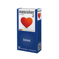 Презервативы Маскулан/Masculan 2 классик доттед пупырышки N10