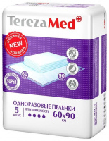 TEREZAMED ПЕЛЕНКИ ОДНОРАЗОВЫЕ ВПИТЫВАЮЩИЕ SUPER 60Х90СМ N5