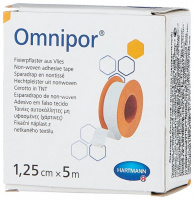 Пластырь Омнипор/Omnipor гипоаллерген неткан белый 5м х 1,25см N1 (катушка)
