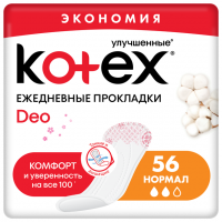 KOTEX DEO НОРМАЛ ПРОКЛАДКИ ЕЖЕДНЕВНЫЕ N56