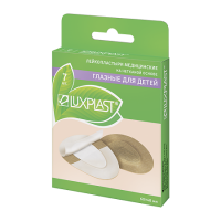 LUXPLAST ПЛАСТЫРИ МЕДИЦИНСКИЕ ГЛАЗНЫЕ НА НЕТКАНОЙ ОСНОВЕ ДЛЯ ДЕТЕЙ (60Х48ММ) N7