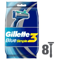 GILLETTE BLUE 3 SIMPLE БРИТВЫ БЕЗОПАСНЫЕ ОДНОРАЗОВЫЕ N8 /АКЦИЯ за 1 шт./