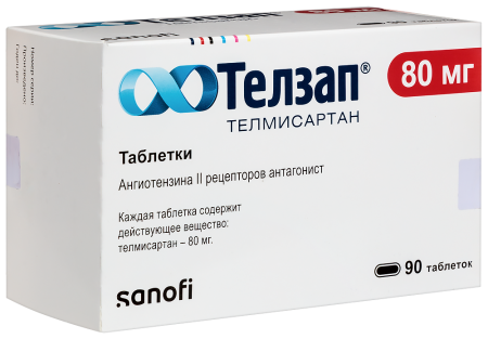 Телзап таб. 80мг №90