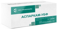 АСПАРКАМ-УБФ 175 МГ + 175 МГ N50 ТАБЛ/БЛИСТЕР