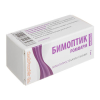 БИМОПТИК РОМФАРМ 0,3 МГ/МЛ 3МЛ ГЛ КАПЛИ ФЛАК