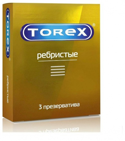 TOREX ПРЕЗЕРВАТИВЫ РЕБРИСТЫЕ N3