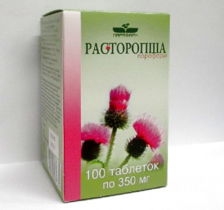 РАСТОРОПША-ПАРАФАРМ N100 ТАБЛ МАССОЙ 350МГ