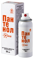 ПАНТЕНОЛ СПРЕЙ 58,0 АЭРОЗОЛЬ/ИНД УП/АРГО