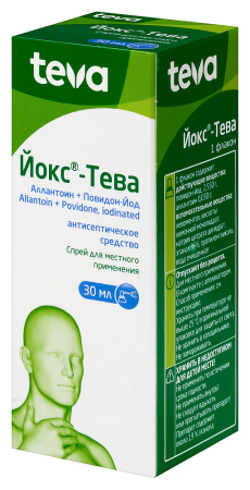 Йокс-Тева спрей местн. 30мл N1