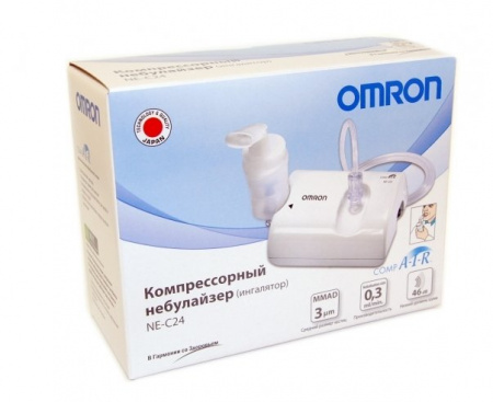 Ингалятор компрессорный Омрон omron NE-C24 RU N1 (NE-C801S-RU)