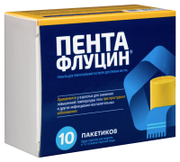 ПЕНТАФЛУЦИН 20 МГ + 200 МГ + 500 МГ + 20 МГ + 200 МГ N10 ПАКЕТ 5,0 ГРАНУЛЫ Д/ПРИГОТ Р-РА Д/ПРИЕМА ВНУТРЬ