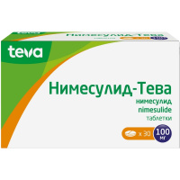 НИМЕСУЛИД-ТЕВА 100 МГ N30 ТАБЛ