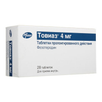 ТОВИАЗ 4 МГ N28 ТАБЛ ПРОЛОНГ ВЫСВОБ П/ПЛЕН/ОБОЛОЧ