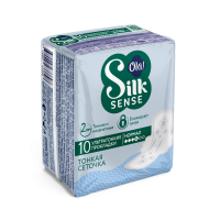 OLA SILK SENSE ПРОКЛАДКИ ДЛЯ НОРМАЛЬНЫХ ВЫДЕЛЕНИЙ С СЕТОЧКОЙ N10/ИНД/УП