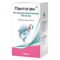 Пантогам р-р внутр 100мг/мл 100мл N1