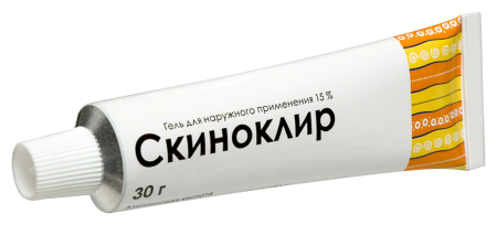 Скиноклир гель 15% 30г N1