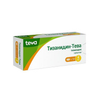 Тизанидин-тева таб. 4мг N30