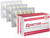 ДРАСТОП АДВАНС N30 ТАБЛ МАССОЙ 1640МГ