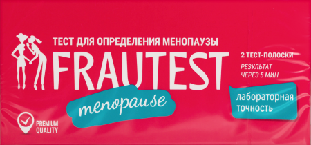 ТЕСТ ДЛЯ ОПРЕДЕЛЕНИЯ МЕНОПАУЗЫ FRAUTEST N2
