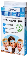 ПЛАСТЫРЬ МЕДИЦИНСКИЙ ОХЛАЖДАЮЩИЙ С ЭВКАЛИПТОМ АРМА 11Х4СМ N2