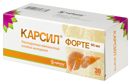 КАРСИЛ ФОРТЕ 90 МГ N30 КАПС