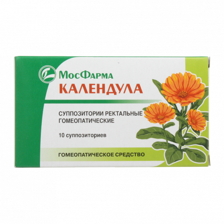 Календула супп. рект. гомеопат. №10
