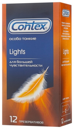 Презервативы Контекс/Contex лайт особо тонкие N12