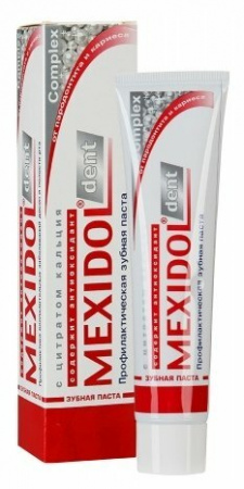 MEXIDOL DENT ЗУБНАЯ ПАСТА COMPLEX 100,0