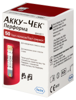 Тест-полоски д/опр. глюкозы Accu-Chek Performa №50