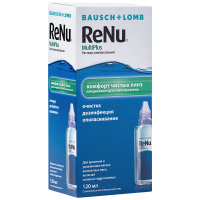 RENU MULTIPLUS УНИВЕРСАЛЬНЫЙ РАСТВОР ДЛЯ ЛИНЗ 120МЛ